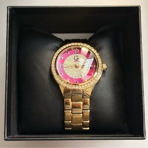 G by Guess Gold Watch for Women